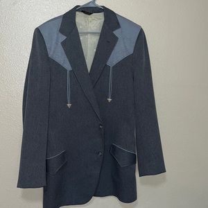 Vintage Trego’s Westwear Men’s Size 46 (XL) X-Long Suit Jacket